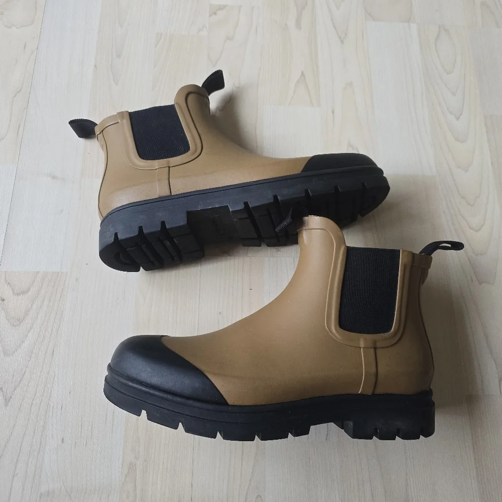 Everlane The Rain Boot Golden Oak Size 8 - Picture 4 of 8